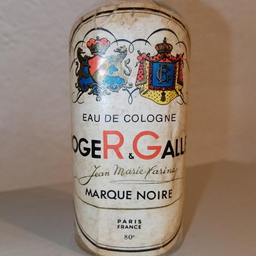Vintage collectible Roger & Gallet set used, 2 items