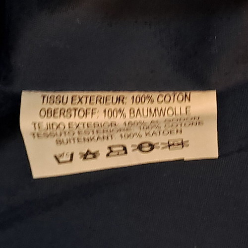 Master Stroke Men's Short Sleeve Shirt New, White and Blue, Size L