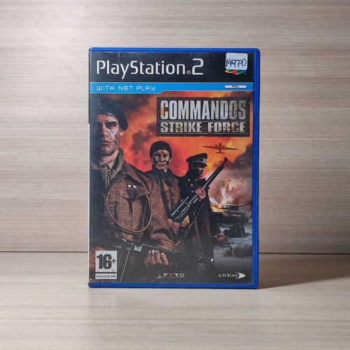 Commandos Strike Force PS2 used, complete English version