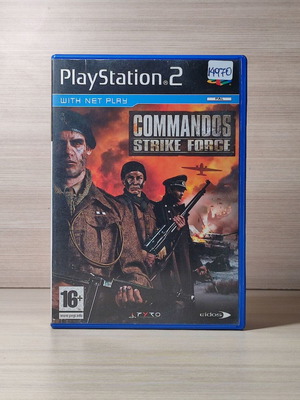 Commandos Strike Force PS2 used, complete English version