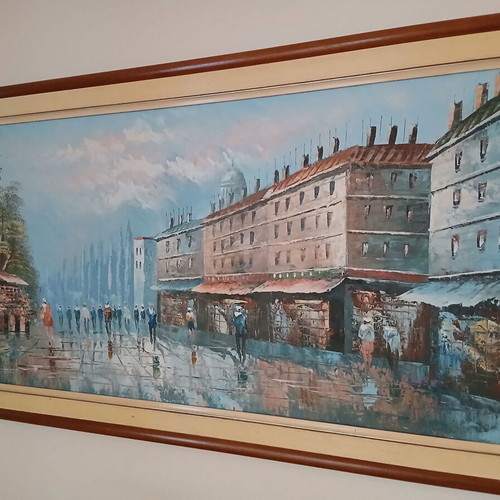 Painting like new, dimensions 30 cm x 100 cm