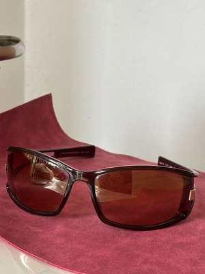 Carolina Herrera sunglasses used, black and brown