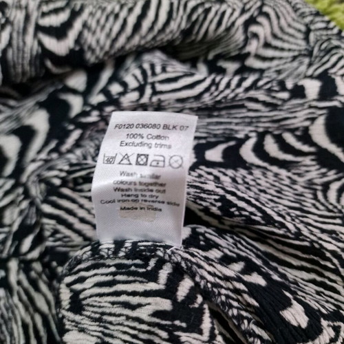 Debehams UK Cotton Strapless Midaxi Dress Size M Like New