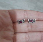 Earrings butterfly design