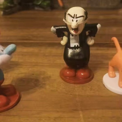 Smurfs Collection New, 12 Handmade Hand-Painted Figures