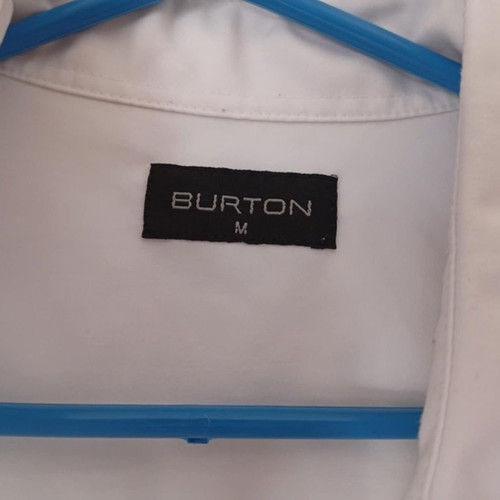Burton short-sleeve shirt white medium like new