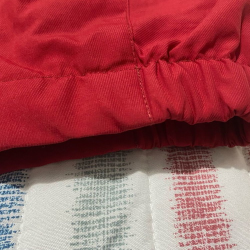 Nautica jacket Large like new, red with 3 pockets