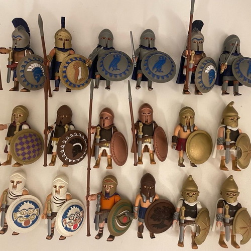 Playmobil Ancient Greek Hoplites used