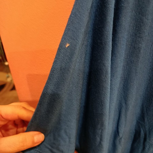Women's blue t-shirt used, one size