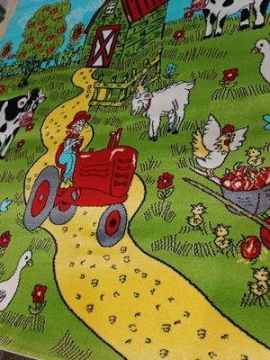 Children's rug new 1.80x2.30 with design