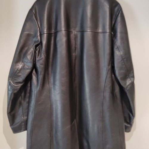 Harley Davidson leather coat like new, black