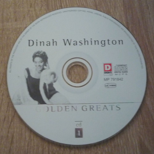 Dinah Washington Golden Greats 3 CD collection used, jazz