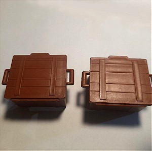 Playmobil, 2 κασόνια αποθήκευσης