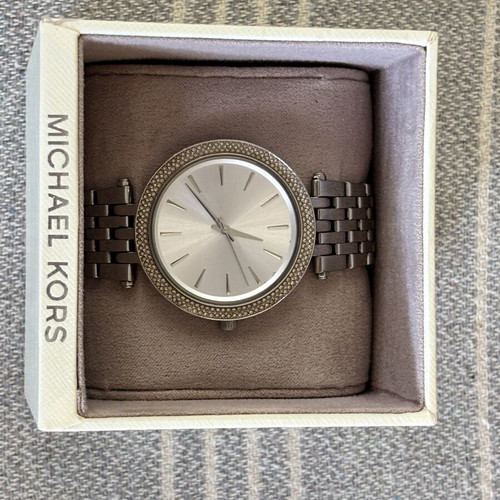Michael Kors wristwatch, silver, women's