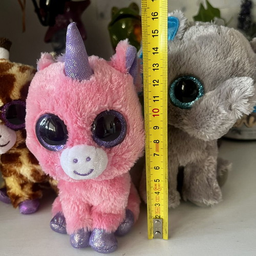 TY Beanie Boos Retired Collection Whopper, Magic & Safari plush set