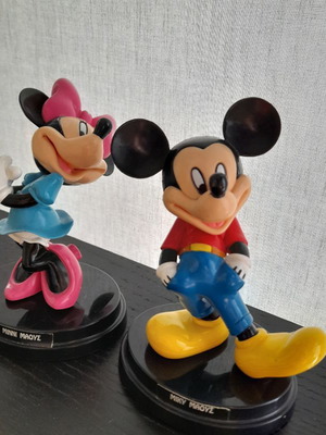 Φιγούρες Disney Minnie και Mickey μεταχειρισμένες, συλλεκτικές