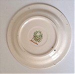  Ceramica Olympia Διακοσμητικό Πιάτο Τοίχου Ø19cm Hand made 24K Gold Rhodes Greece #00987