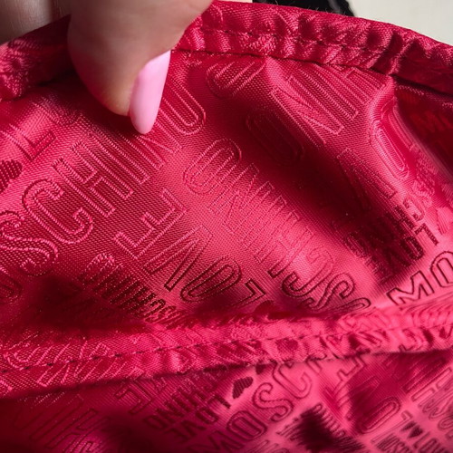 Love Moschino waist bag new, black and red