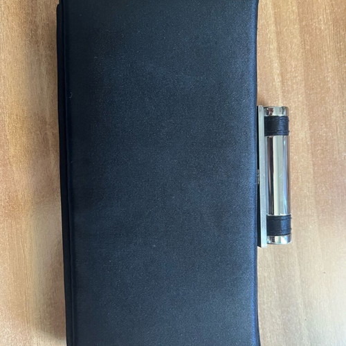 Karen Millen clutch black formal bag used