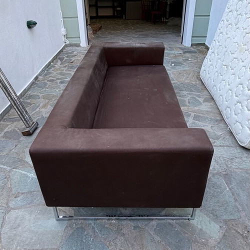 Sofa three-seater and single used