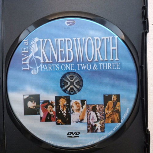 Live at Knebworth Parts One Two Three DVD new
