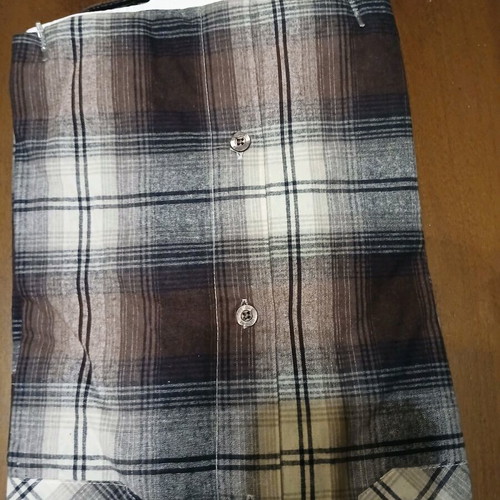 Brown striped Cult shirt new, size XXL, long sleeves