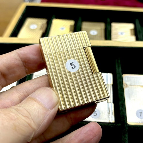 DuPont N5 gold lighter used, vintage