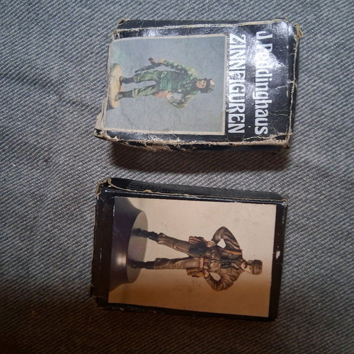 Zinnfiguren metallic models new, pack of 13 pieces from Greece