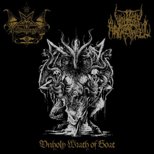 Unholy Wrath of Goat Split Red Vinyl LP new edition