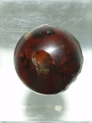 Baltic amber bead used, authentic very old handmade