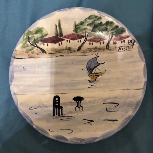Decorative plate handmade like new