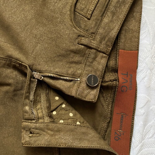 Pinko pants like new, size S 26, gold