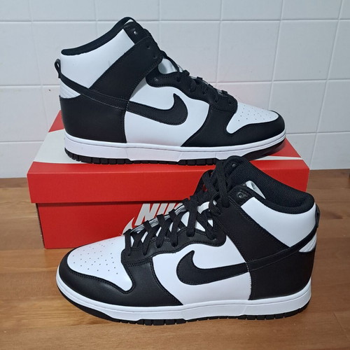 Nike Dunk High Retro Panda sneakers size 45 new unworn men's