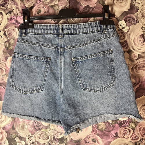 Denim shorts for girl 13 years old size 158cm like new, blue