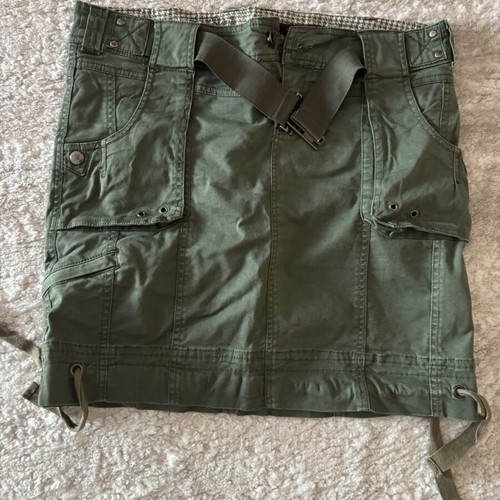 Cargo skirt Bershka like new, green, size M 38 10