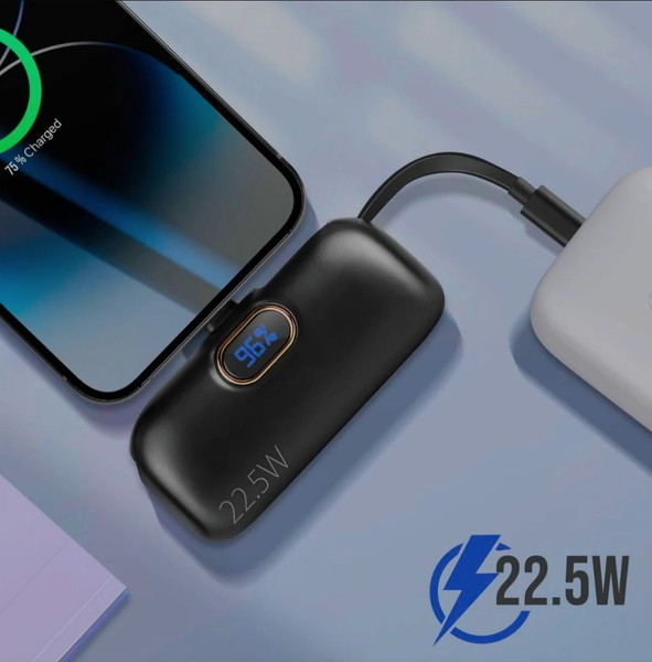  PowerBank Smart capsule 5000 mah Fast Charge 22,5W !!!!