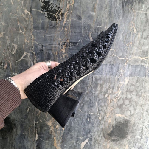 Miista London Taissa Block heels like new, black, size 38