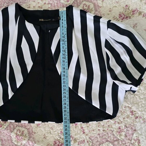 BSB striped bolero like new, size medium 40
