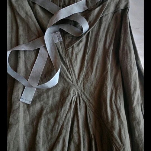 Attrattivo asymmetrical skirt like new, green, size S