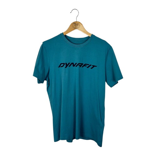 Dynafit Men's Logo T-shirt size M like new, blue