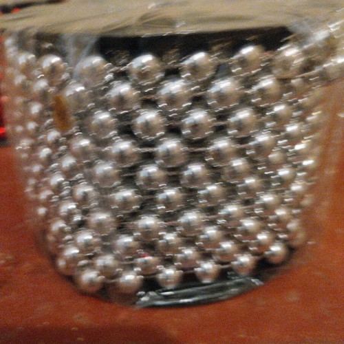 Vintage Christmas pearl garland new, set of 4 pieces