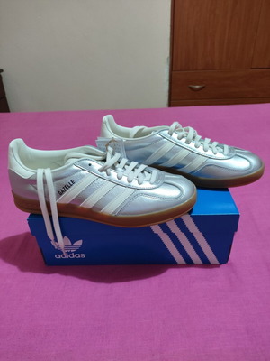 Adidas Gazelle ασημί sneakers μέγεθος 43,5 καινούργια