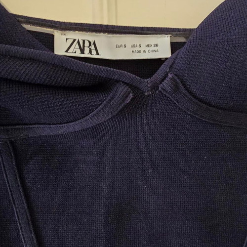 Zara women's dress like new, blue, size S