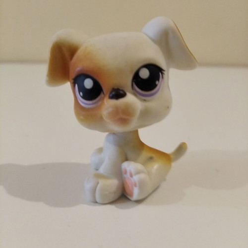 LPS Collectible Littlest Pet Shop Boxer Dog #84 used figure