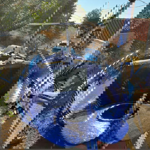 Τρεχαντήρι 4.5 μέτρα μεταχειρισμένο, πλαστικοποιημένο, ανακαινισμένο, με βυθόμετρο και ηλιακό πάνελ