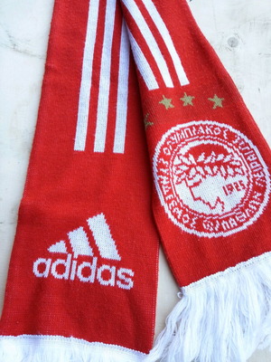 Adidas κασκόλ Ολίμπικος μεταχειρισμένο