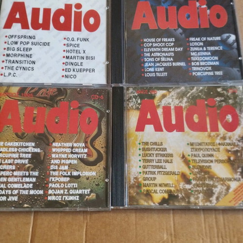 Audio 7 CD pack like new, rock
