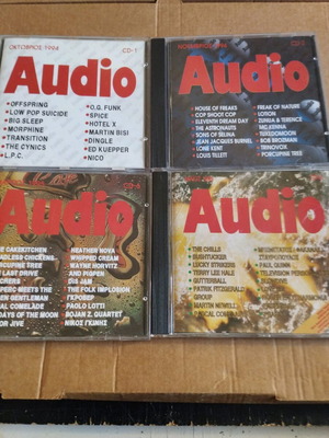 Audio 7 CD pack like new, rock