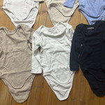 Long-sleeve baby bodysuits (onesies) 12-24 months