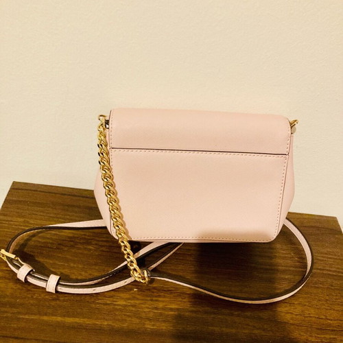 Michael Kors pink crossbody bag like new